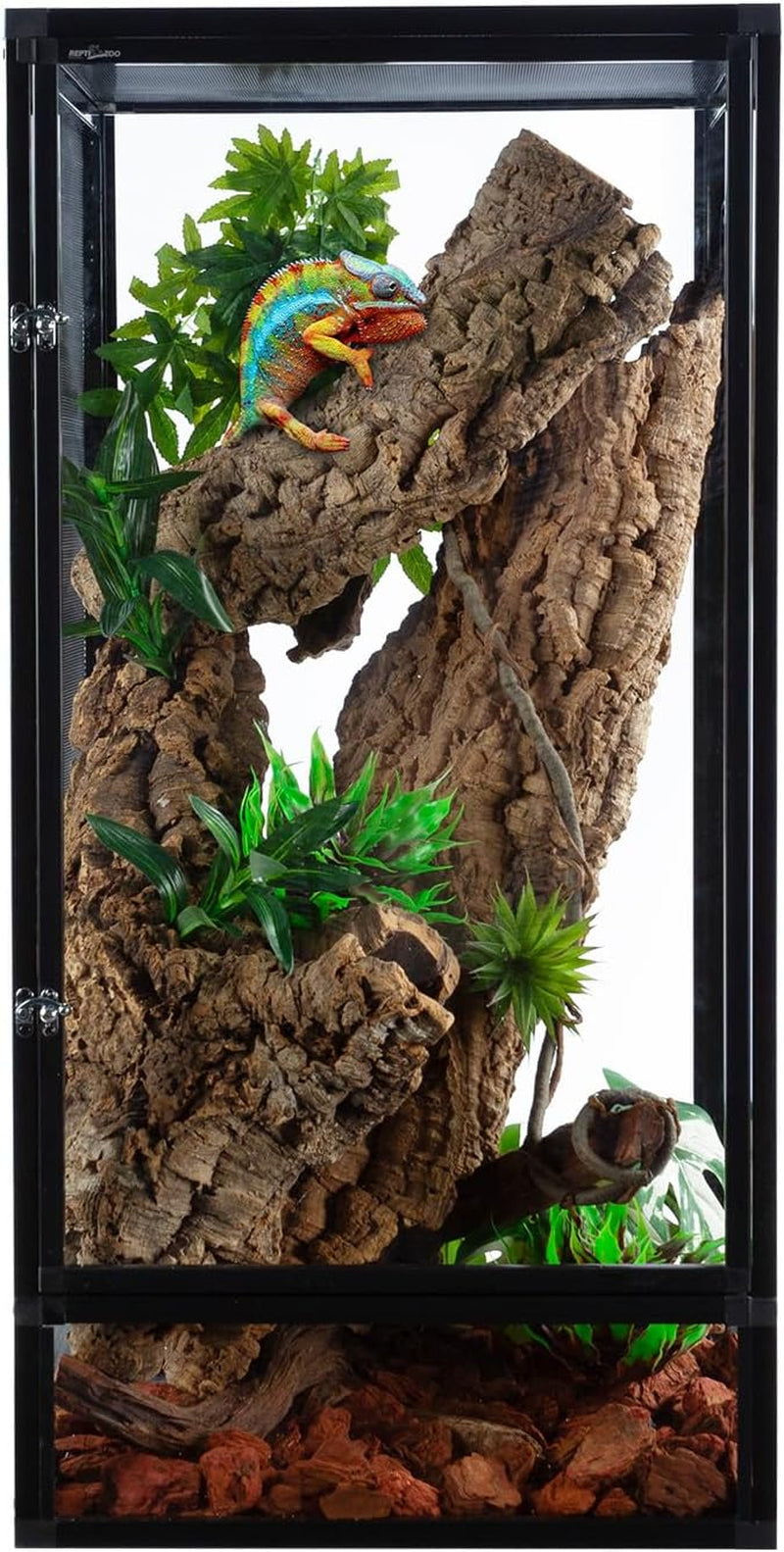 34 Gal Reptile Cage Screen Terrarium Front Opening 2 Sizes 