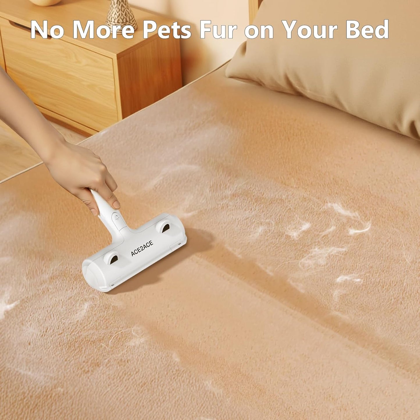 Pet Hair Remover Roller Reusable Self Cleaning Lint Brush for Furniture