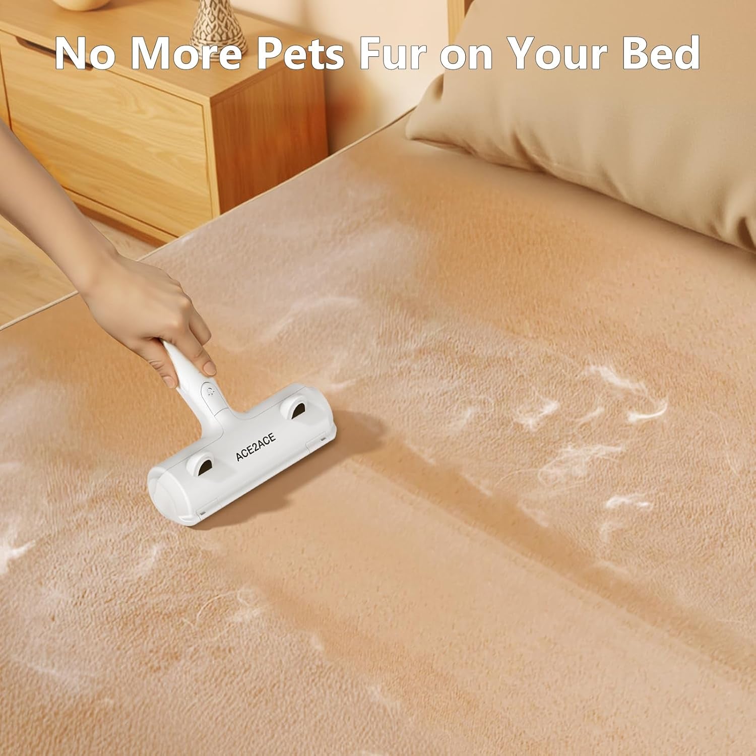 Pet Hair Remover Roller Reusable Self Cleaning Lint Brush for Furniture
