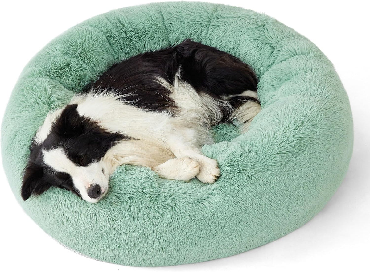 Bedsure Calming Donut Pet Bed – Multiple Sizes & Colors