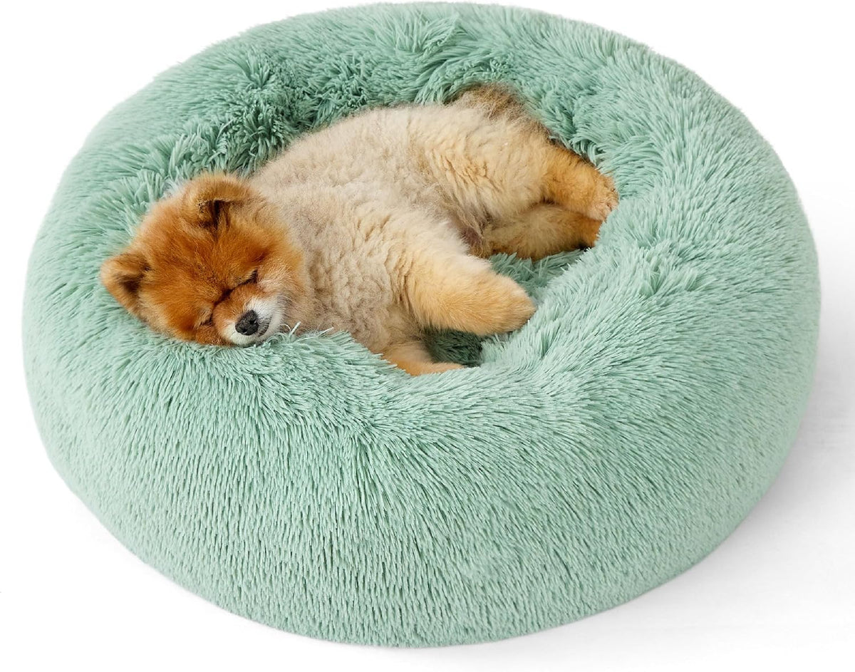 Bedsure Calming Donut Pet Bed – Multiple Sizes & Colors