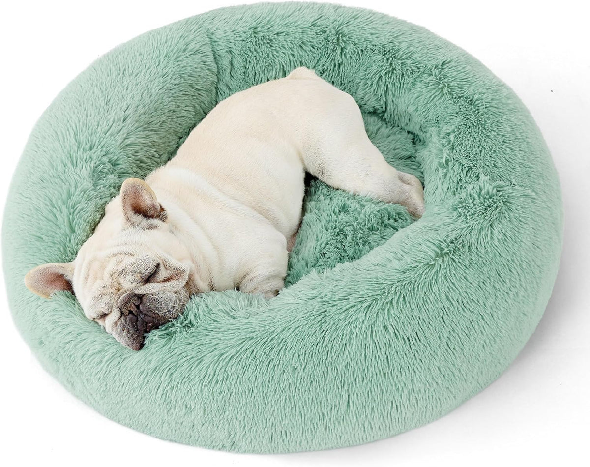 Bedsure Calming Donut Pet Bed – Multiple Sizes & Colors