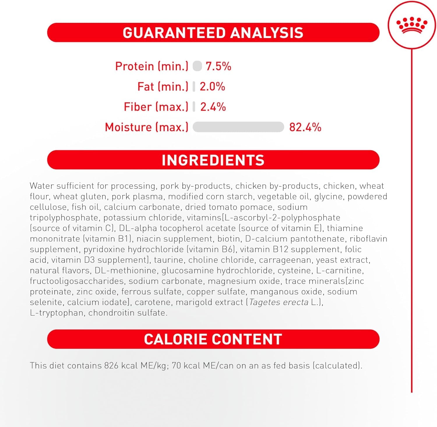 Senior Cat Wet Food 11+ Royal Canin Aging Thin Slices Gravy 3oz 12 Pack