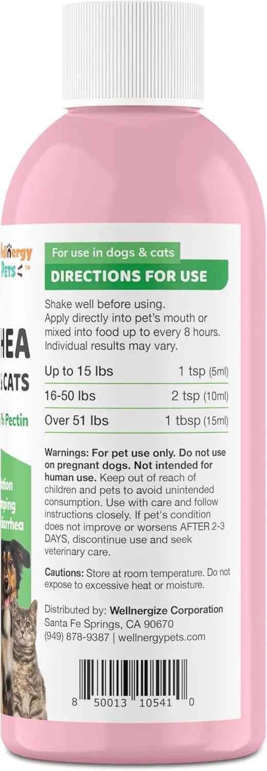 Anti Diarrhea Liquid for Dogs - Dog Diarrhea Relief with Kaolin (4 Oz.)