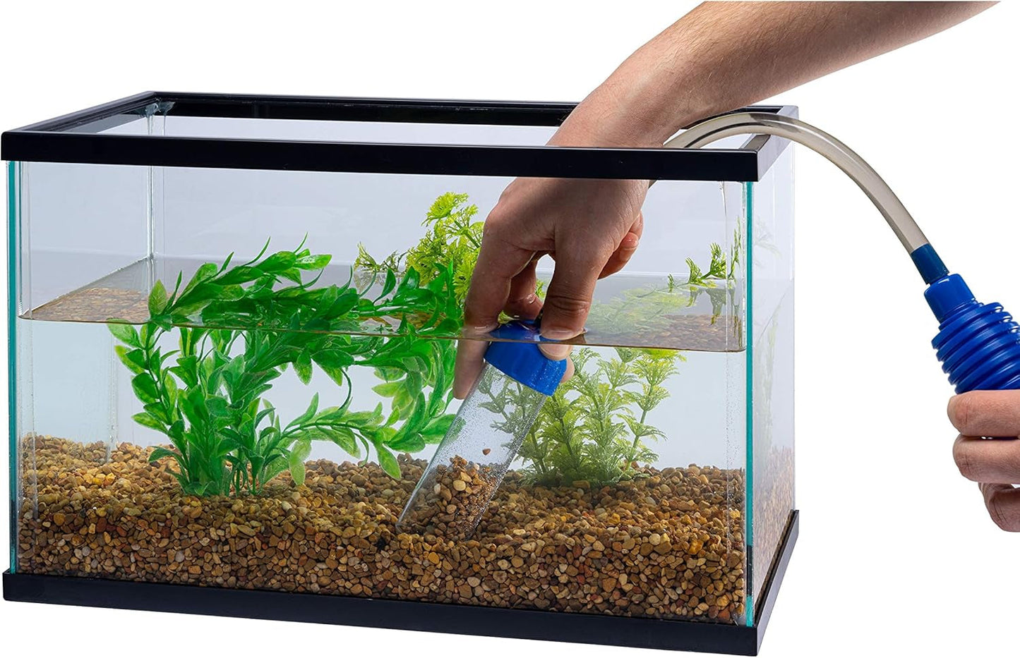 Aquarium Gravel Vacuum Siphon Tetra Water Cleaner Fish Tank Up to 55 Gallons