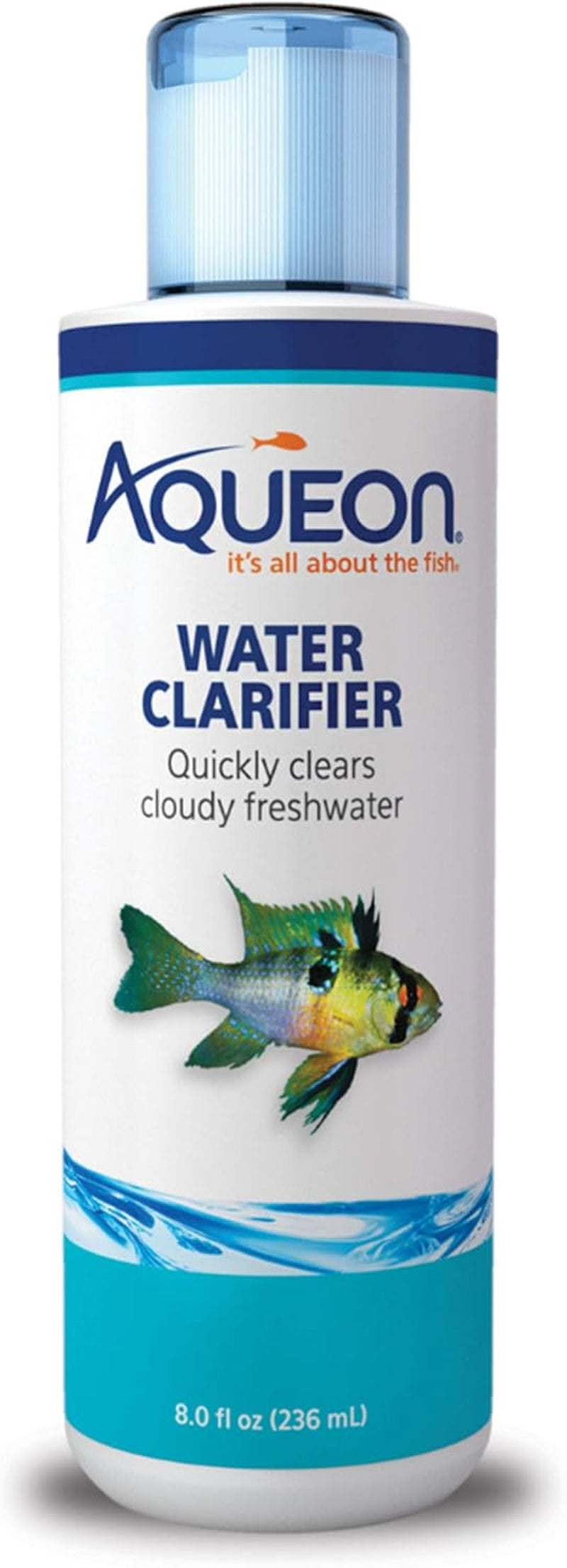 Aqueon Aquarium Water Clarifier Freshwater Fish Tank Cleaner 4oz 16oz