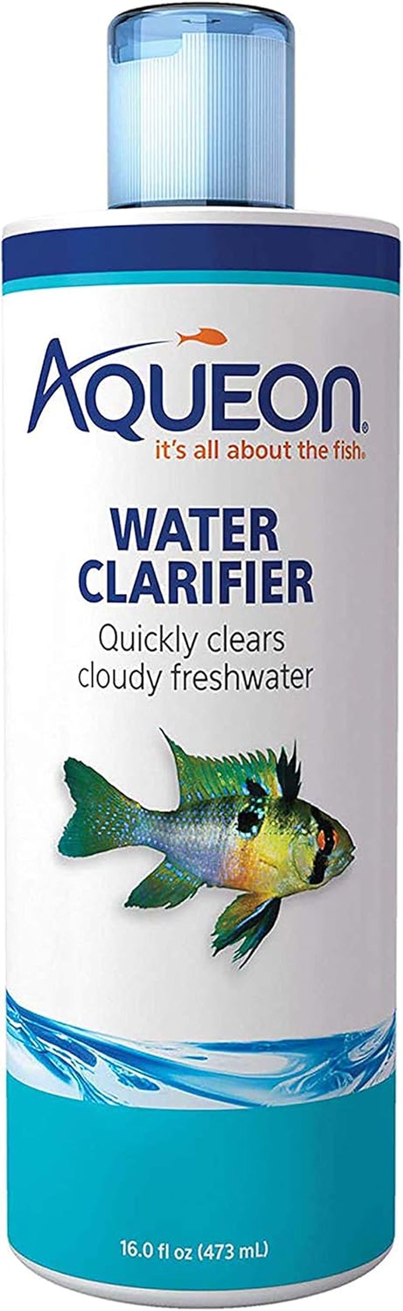 Aqueon Aquarium Water Clarifier Freshwater Fish Tank Cleaner 4oz 16oz Standard Packaging 16 Fluid Ounces