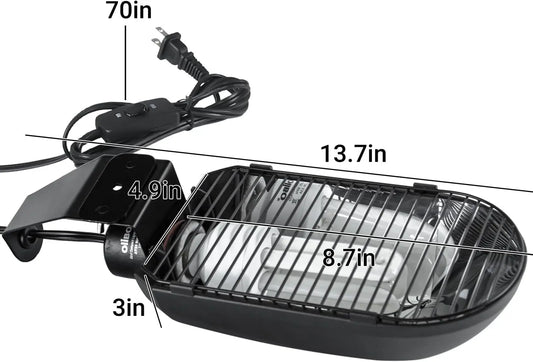 Bird Cage UVB Light Fixture Kit 20W UVA UVB Lamp for Aviary Health