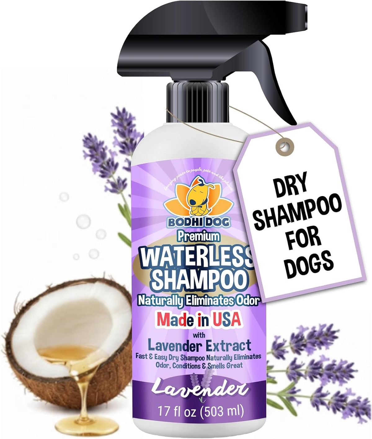 Bodhi Dog Waterless Shampoo for Dogs & Cats – 6 Scents