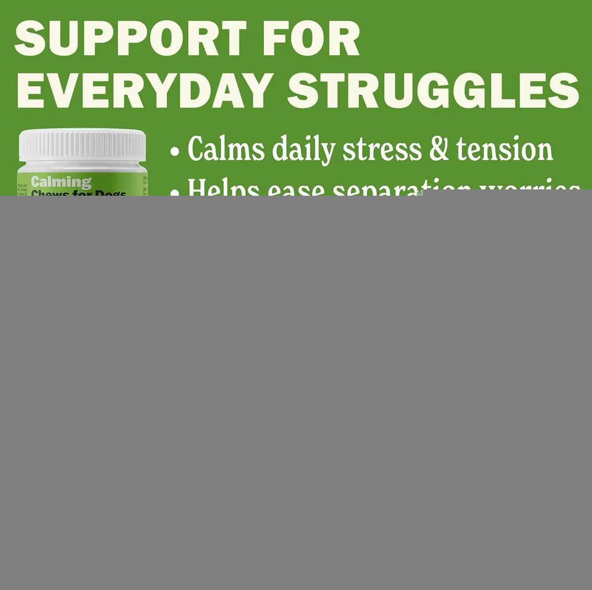Hemp-Free Calming Chews for Dogs – Anxiety Support Treats
