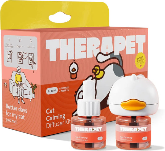 Cat Calming Diffuser Pheromone Anti Anxiety Spray Fighting Stress 60 Day 1 Pack