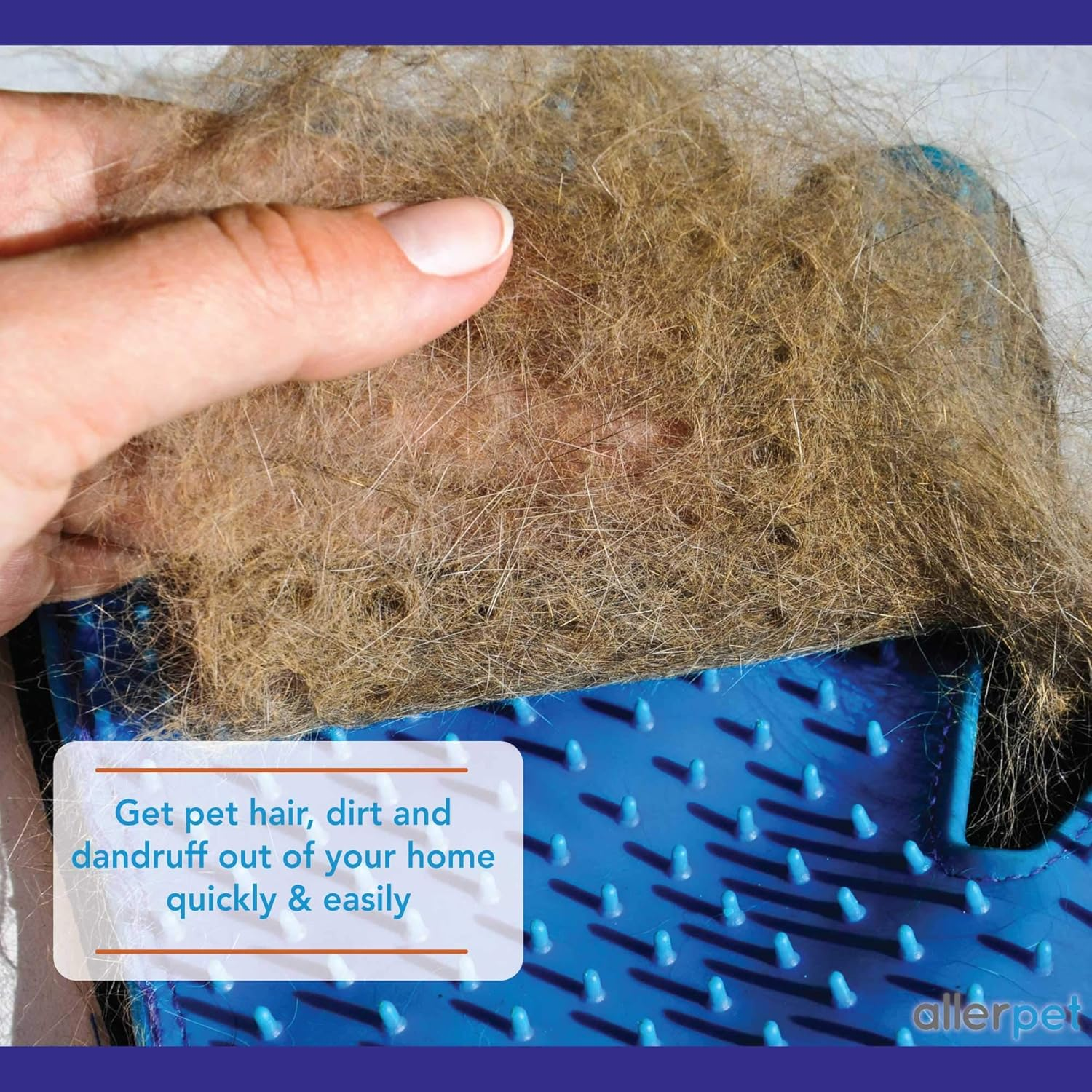 Cat Dander Remover Allerpet Anti Allergen Solution Grooming Gloves 12oz
