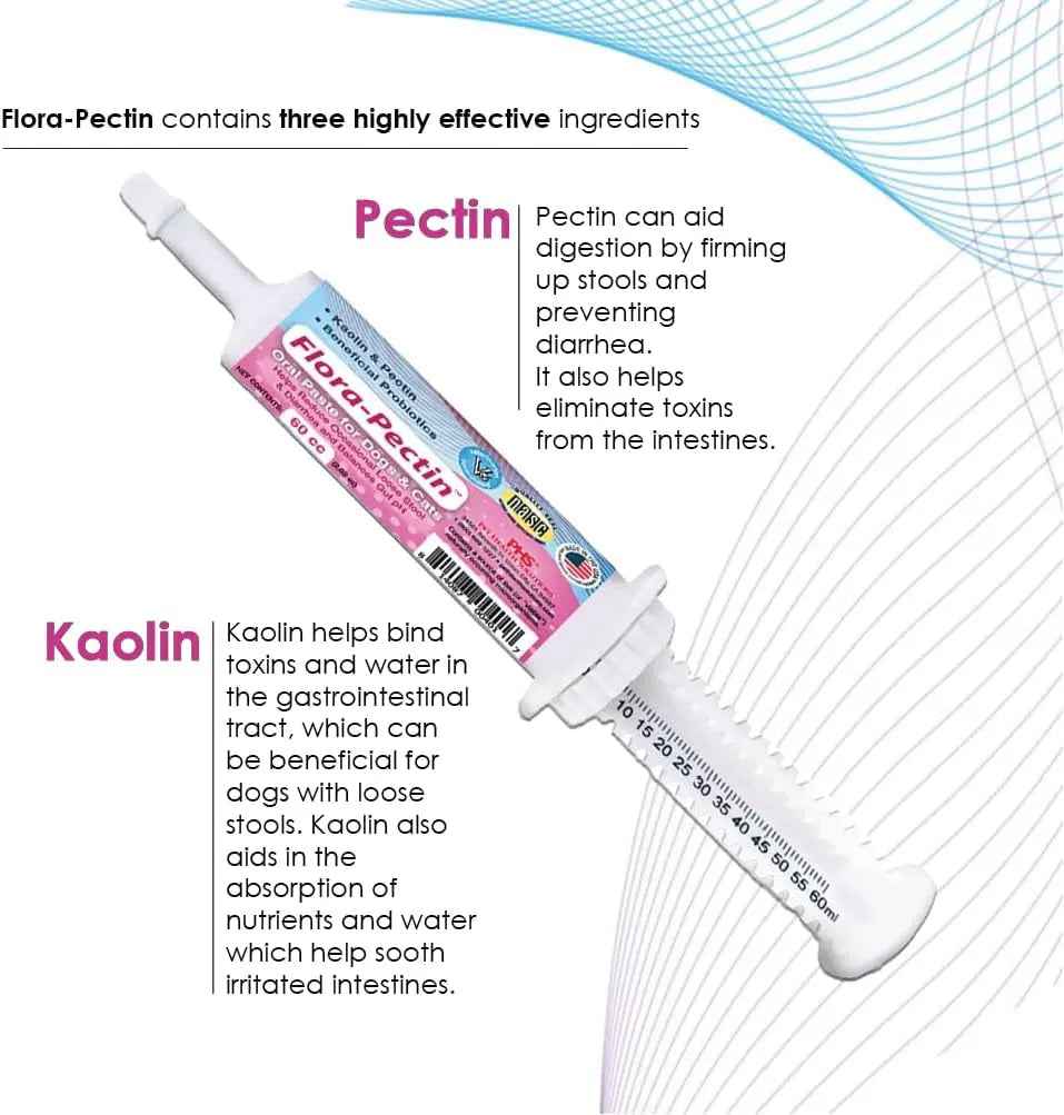 Dog Cat Anti Diarrhea Paste Probiotic Kaolin Pectin Digestive Support