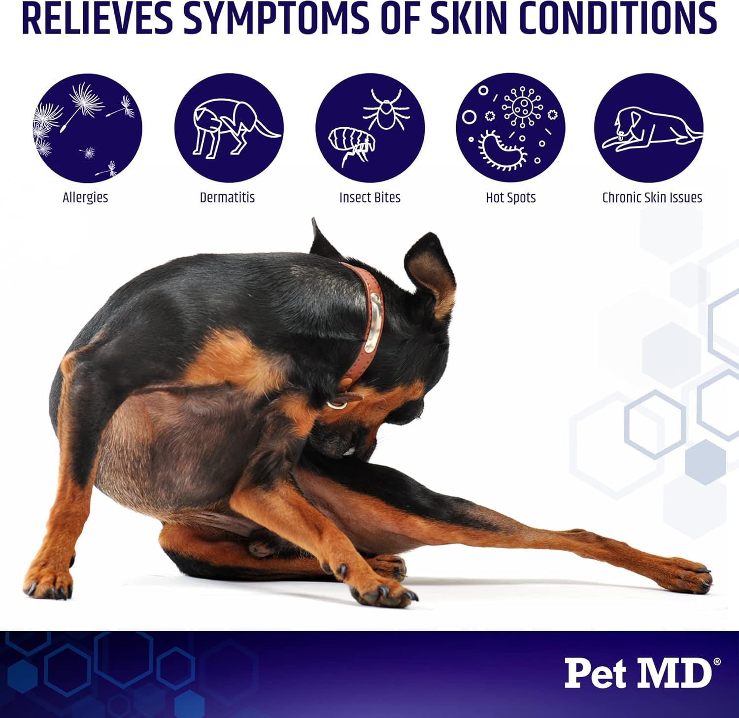 Dog Cat Horse Itch Relief Spray Hydrocortisone Hot Spot Skin Care 4oz