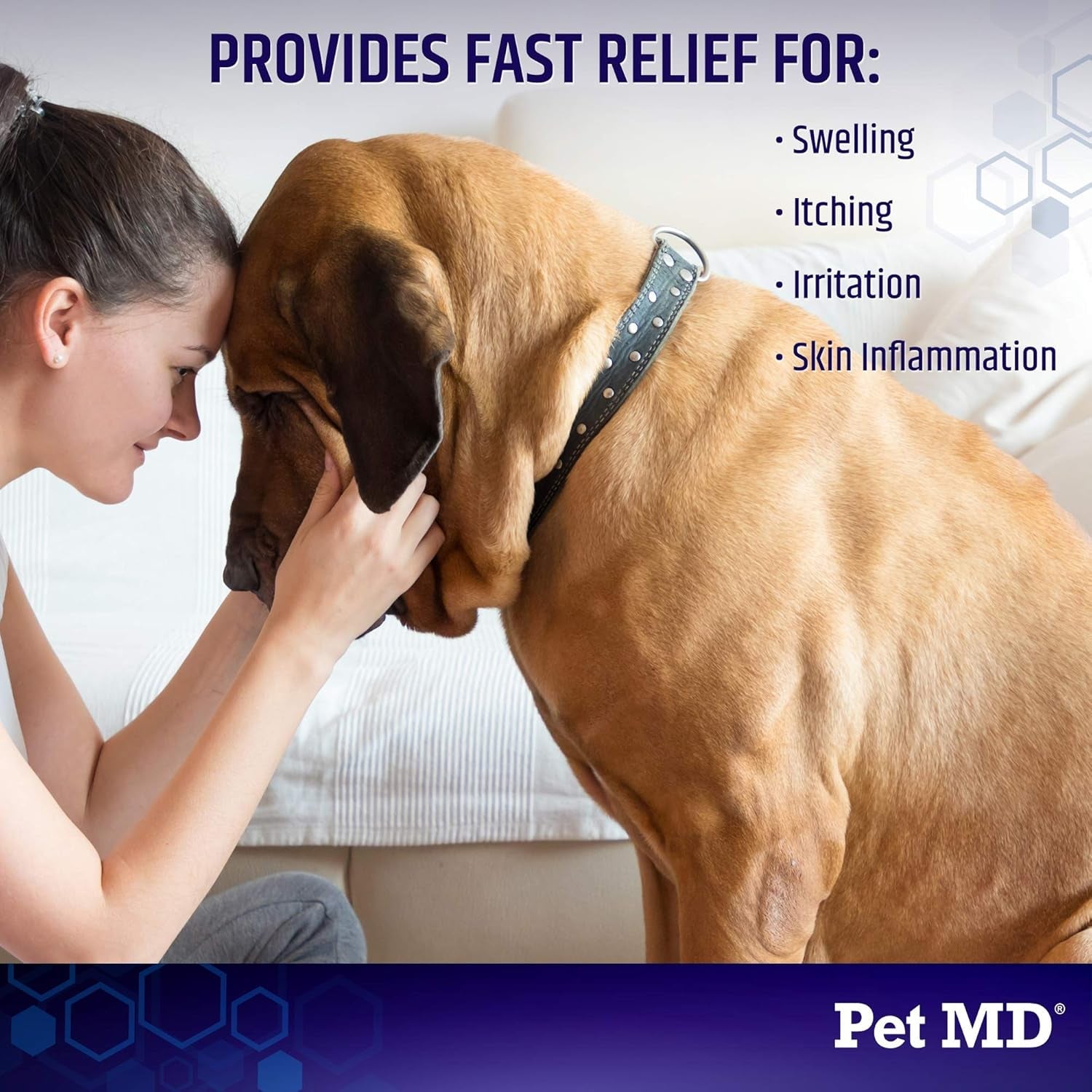 Dog Cat Horse Itch Relief Spray Hydrocortisone Hot Spot Skin Care 4oz