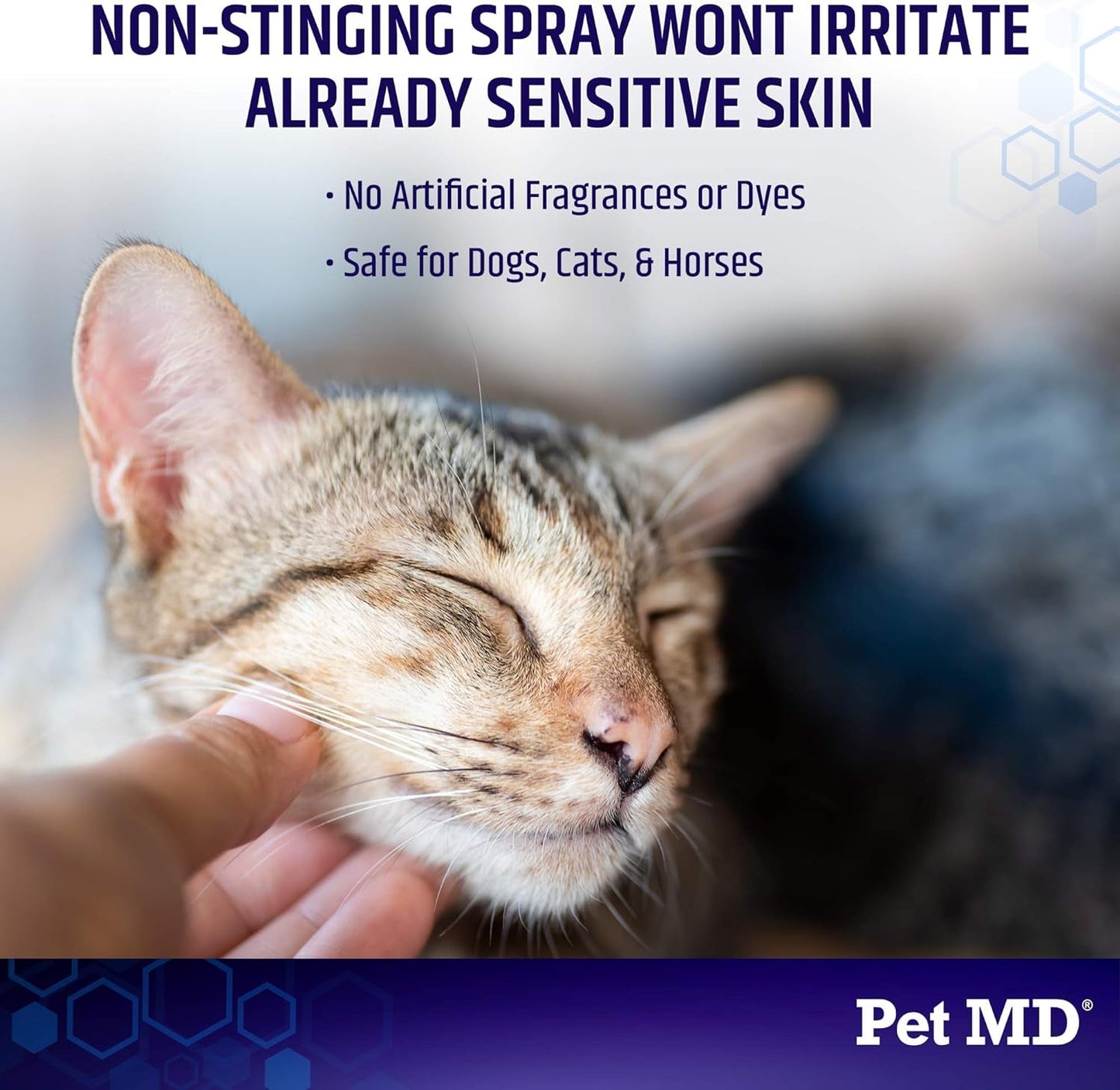 Dog Cat Horse Itch Relief Spray Hydrocortisone Hot Spot Skin Care 4oz