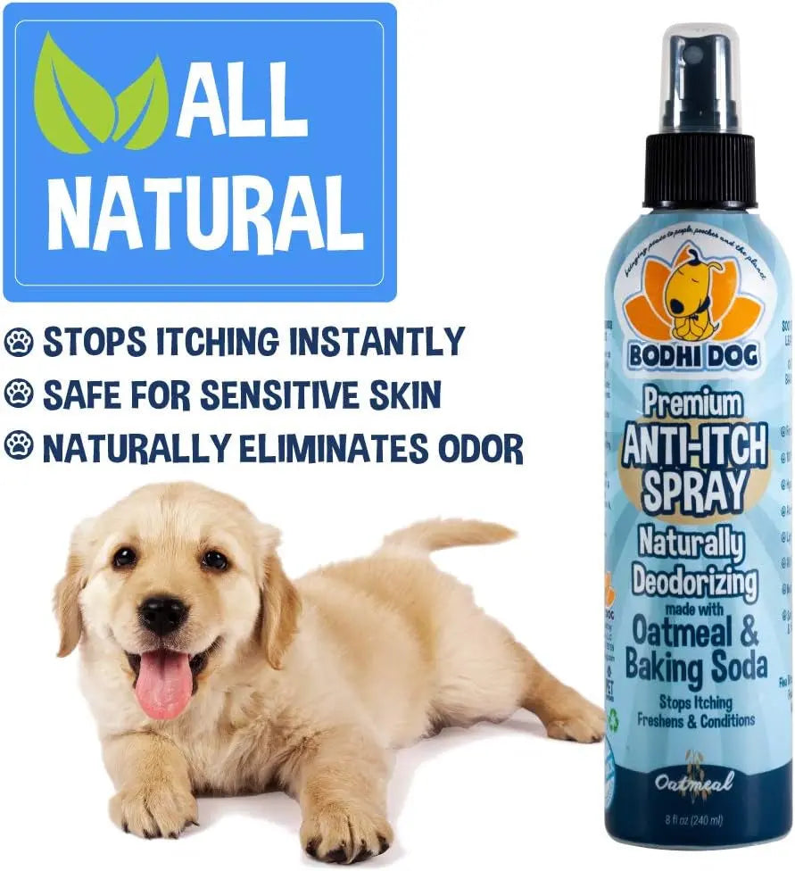 Dog Cat Itch Relief Spray Oatmeal Anti Itch Natural Skin Soothing USA