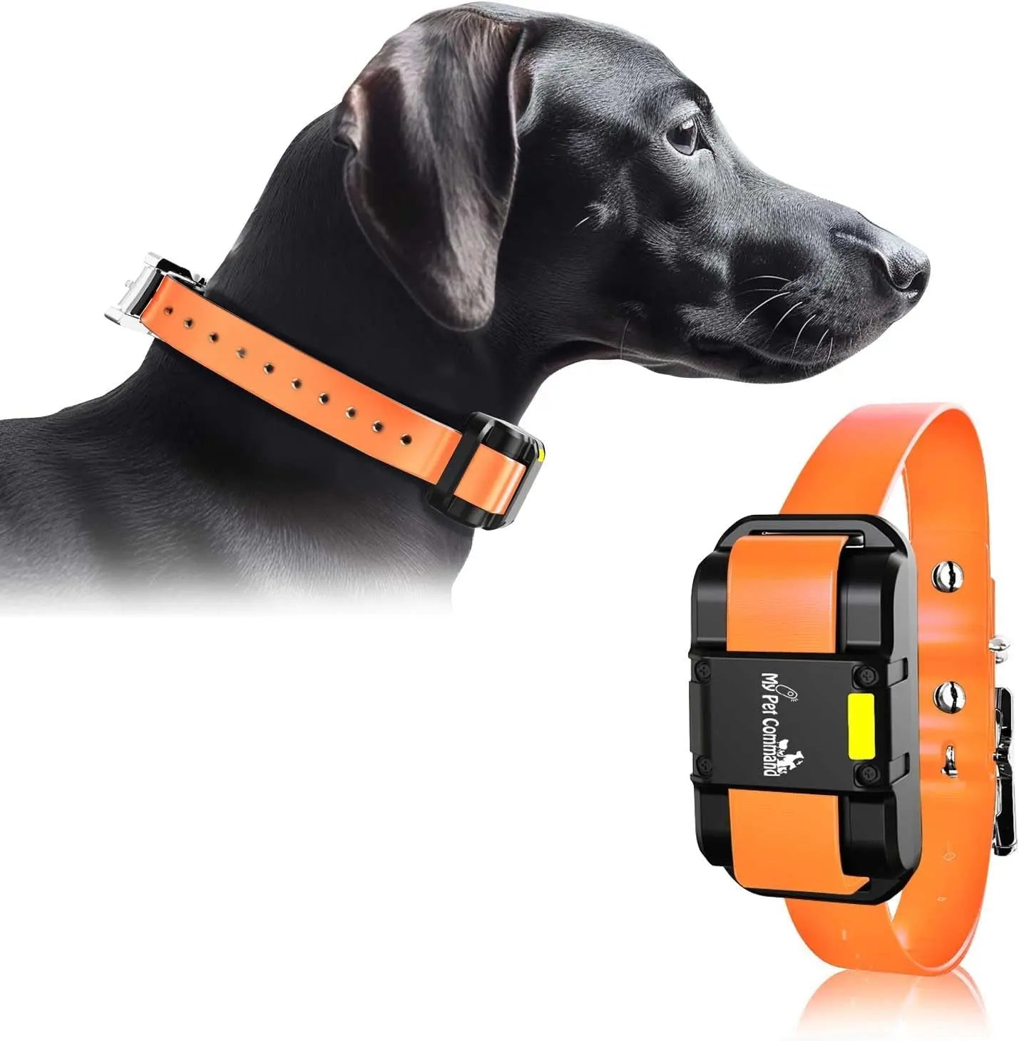 Dog Training Collar for up to 2 Dogs Remote Waterproof Rechargeable 1 Mile Range Extra Collar Only