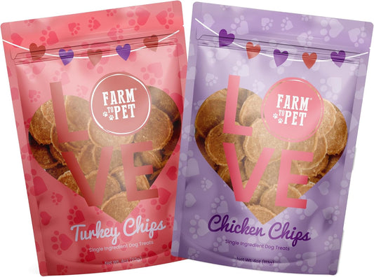 Dog Training Treats 2 Pack Chicken Turkey Single Ingredient Natural Snacks USA Default Title