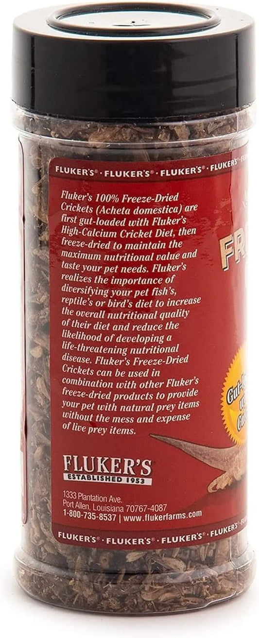 Freeze Dried Insects 1.2oz Crickets Shrimp Grasshoppers- Reptile & Bird Treat