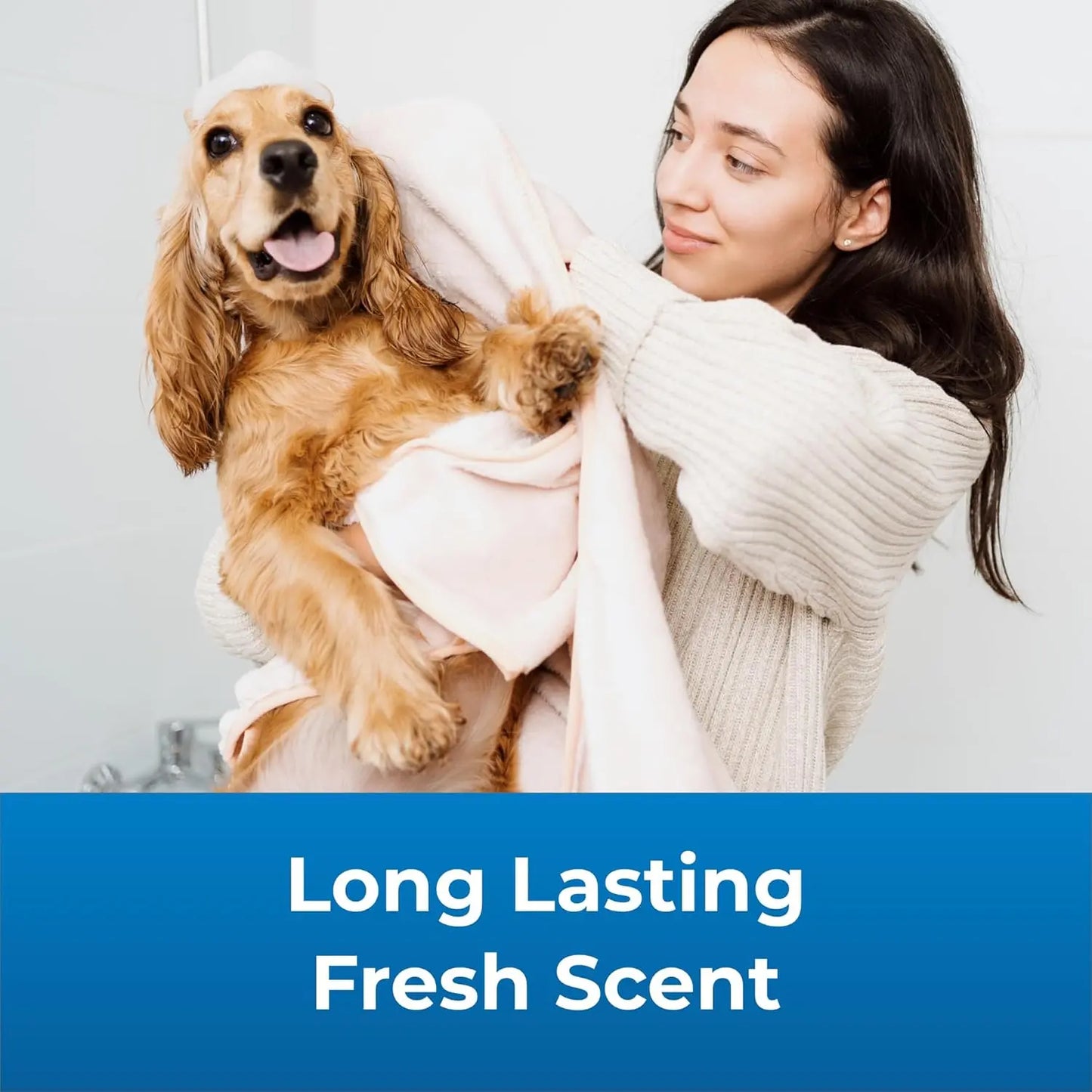 Fresh ’N Clean Dog Shampoo & Conditioner Set – Classic Fresh Scent (18oz)