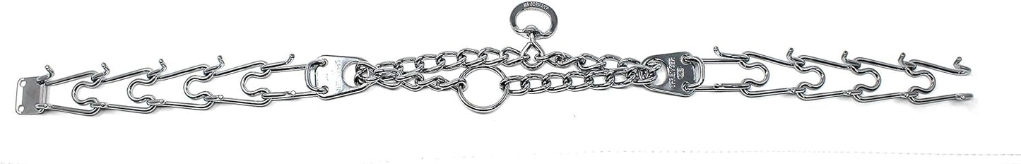 Herm Sprenger Prong Dog Training Collar Chrome Steel Anti Pull Adjustable
