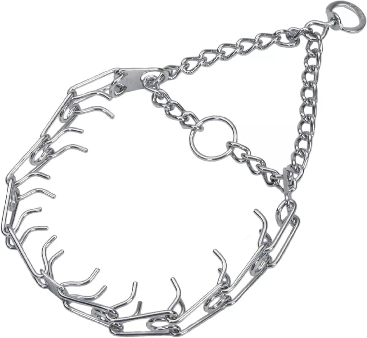Herm Sprenger Prong Dog Training Collar Chrome Steel Anti Pull Adjustable Chrome