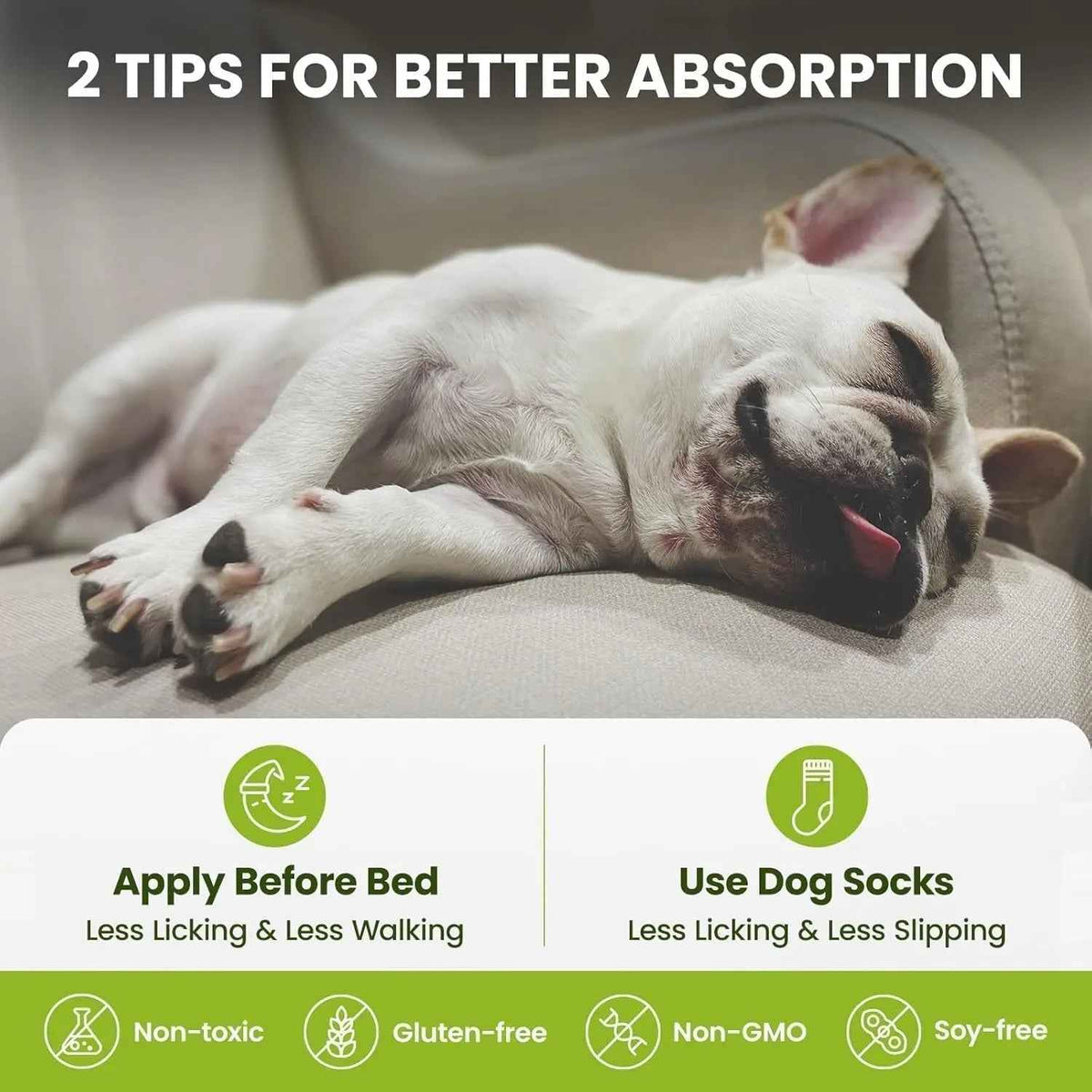 Lick-Safe Dog Paw & Nose Balm with Coconut Oil, All-Natural Moisturizer