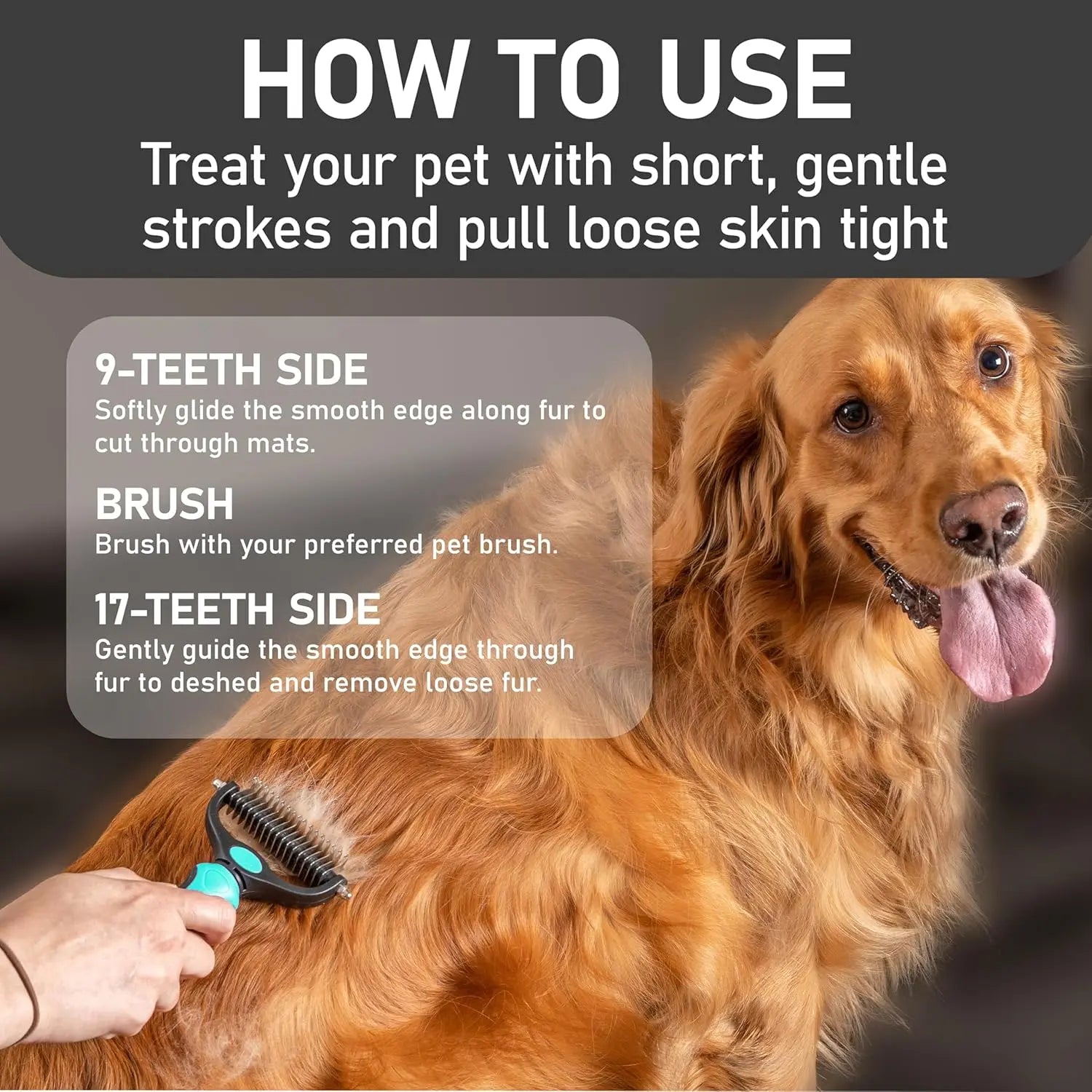 Complete Coat Care & Dematting Bundle for Dogs & Cats