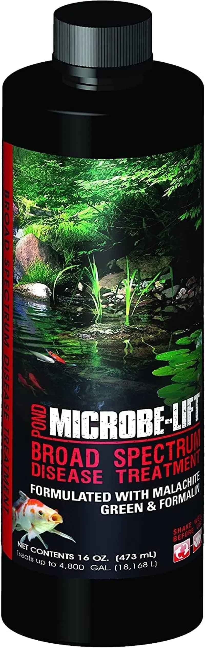 Microbe-Lift BSDT16 Pond Disease Treatment 16oz for Koi & Goldfish