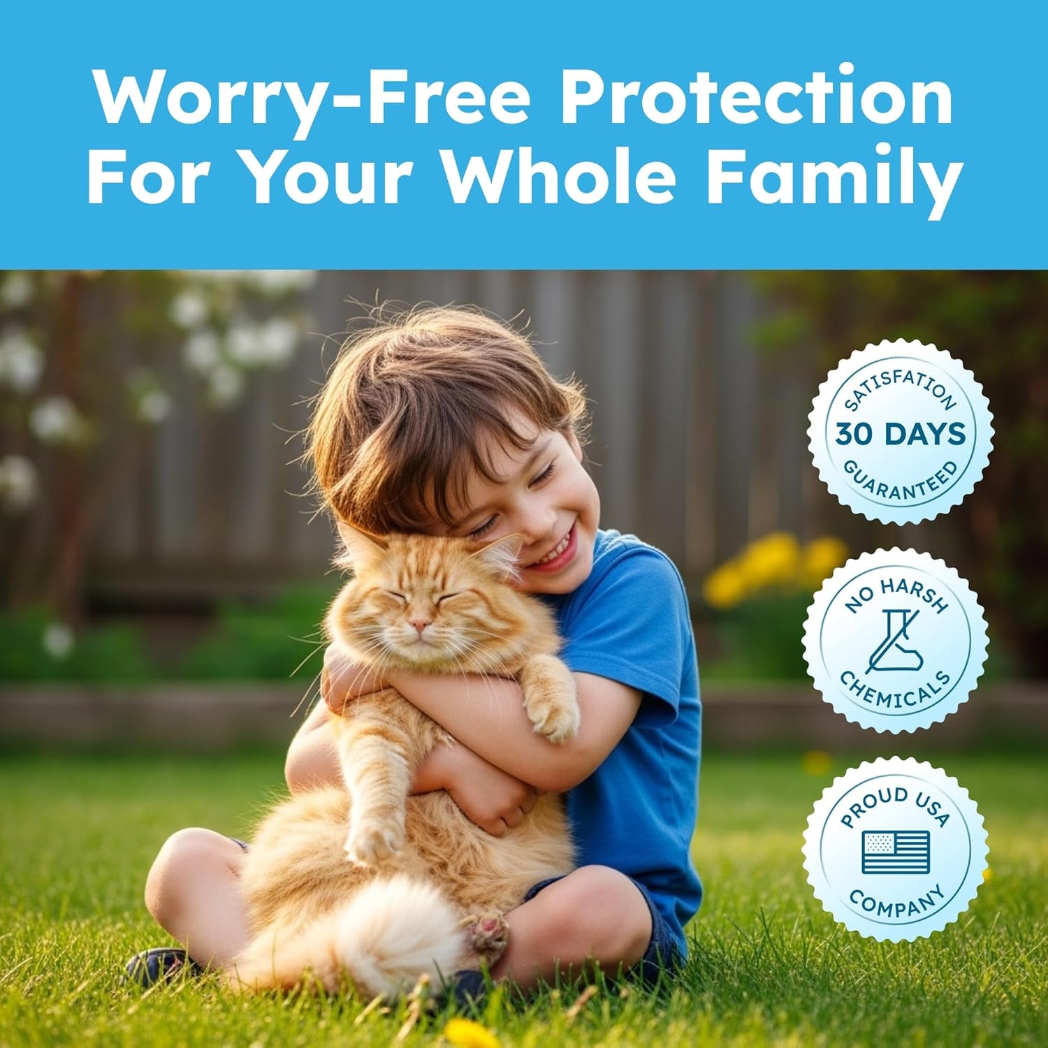 Natural Flea Spray Cats Home Tick Treatment Plant Based Essential Oils 16oz