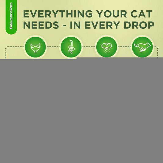 Natural Immune Support Drops for Cats, Chicken Flavor Liquid Supplement 2oz