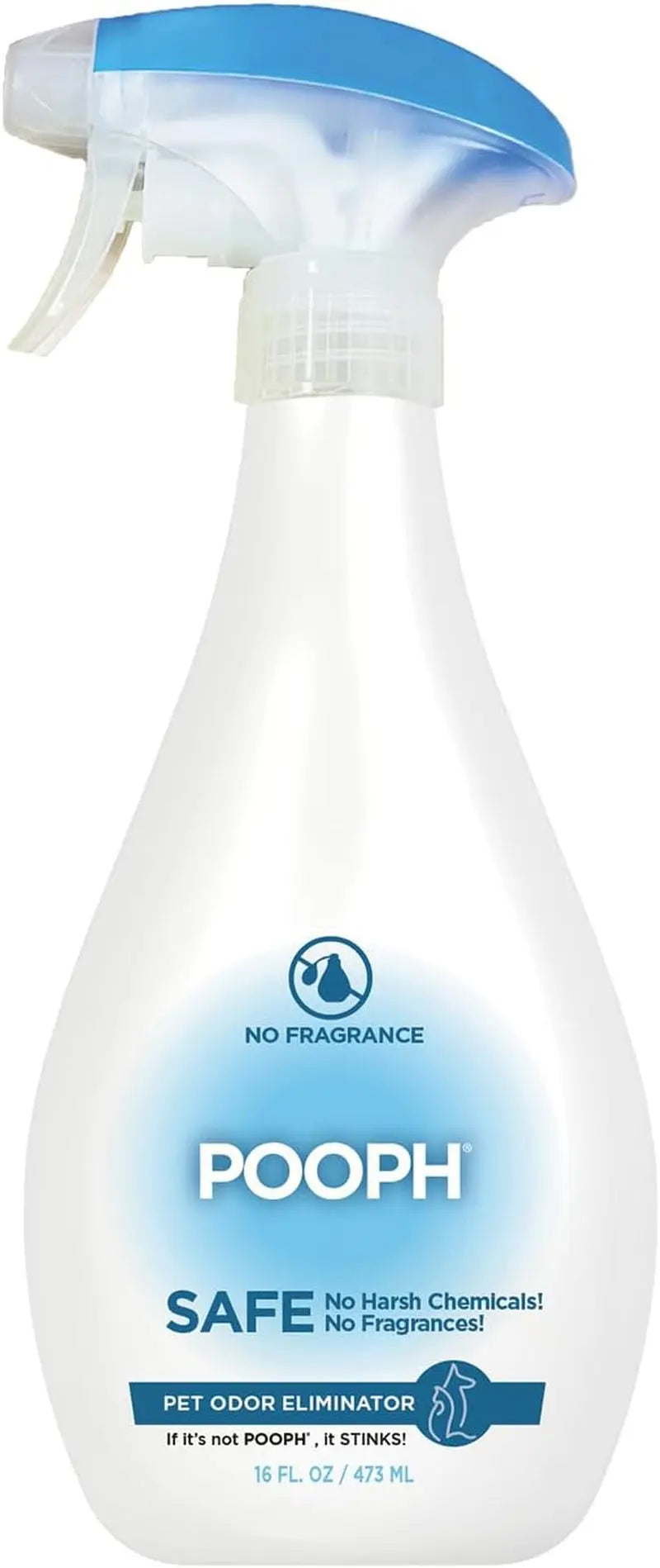POOPH Pet Odor Eliminator Spray, 32 oz – Fragrance-Free Stain & Smell Remover 16 Fl Oz (Pack Of 1)