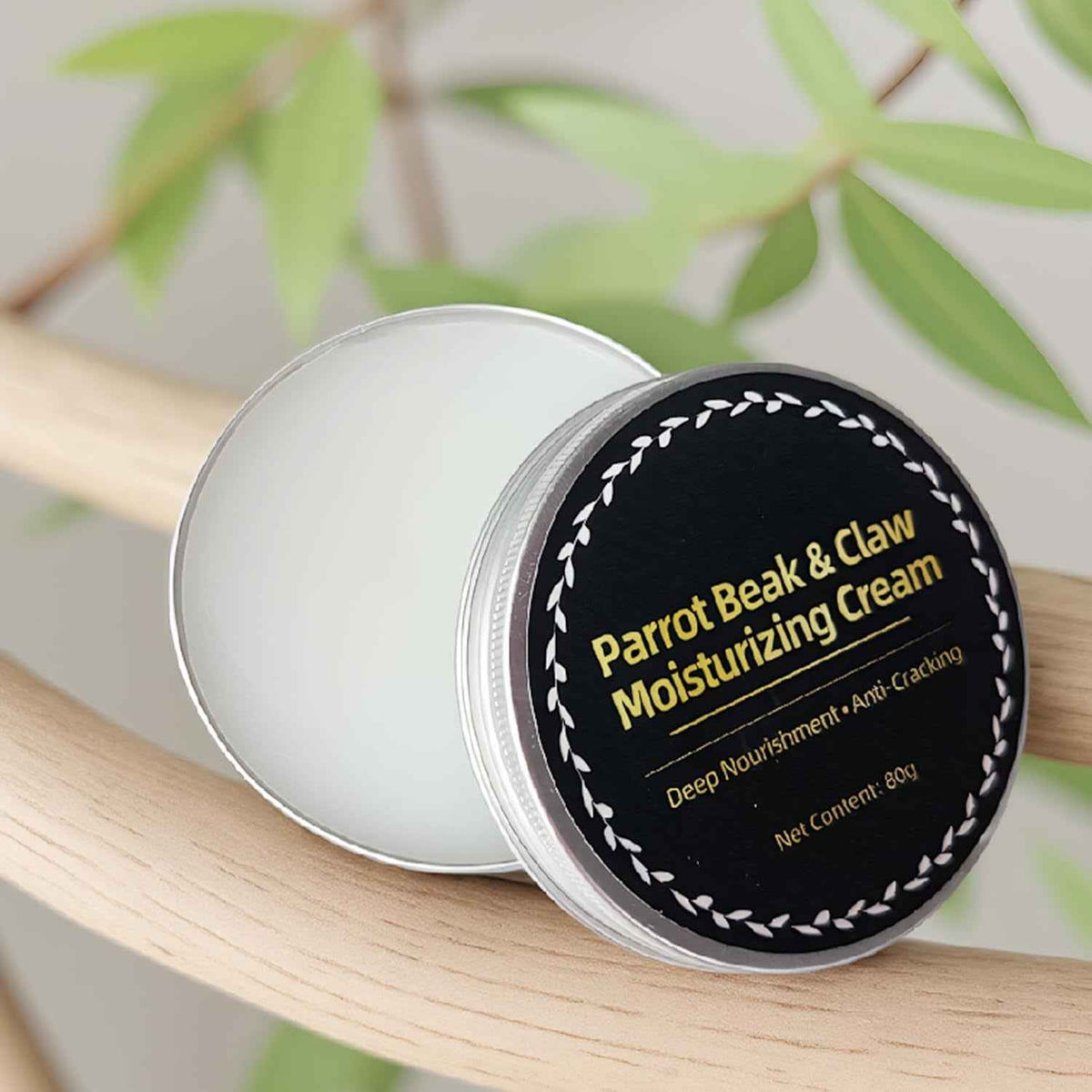 Parrot Beak Claw Moisturizer Cream 80g Anti Cracking Balm Birds Safe Care