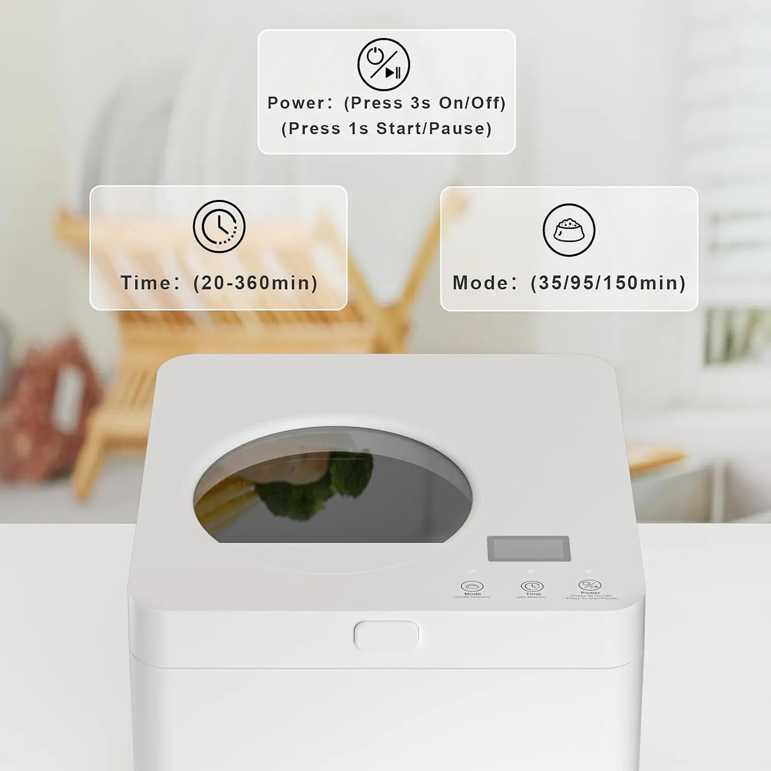 Pet Fresh Food Maker 5 in 1 Dog Cat Food Cooker Chopper 2.5L Smart Maker