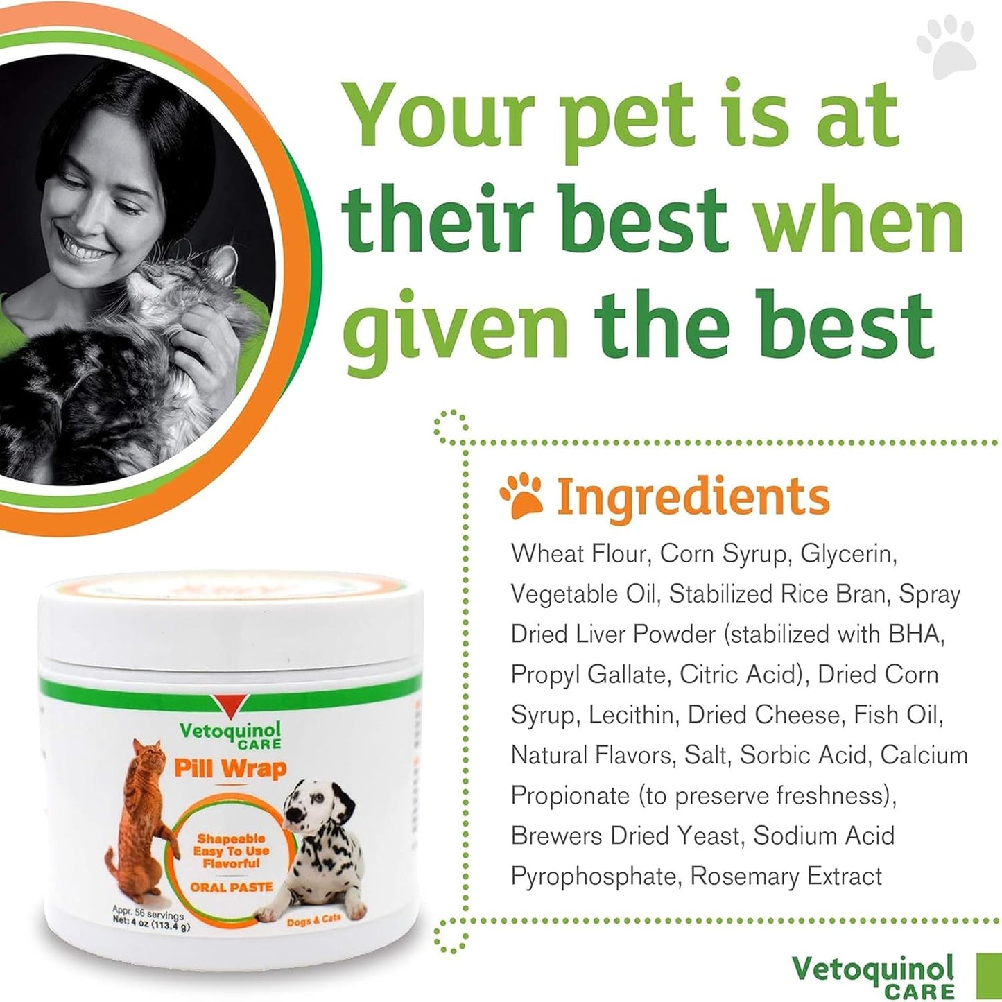 Pill Wrap Paste for Dogs Cats Medication Hider Moldable Easy Swallow