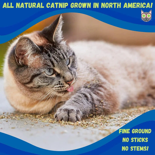 Premium Catnip 6oz or 12oz Stalkless Strong Organic