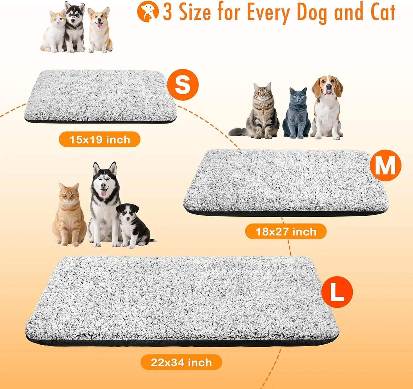 Self Warming Cat Bed – Dual Foil, Washable Cover, Non-Slip