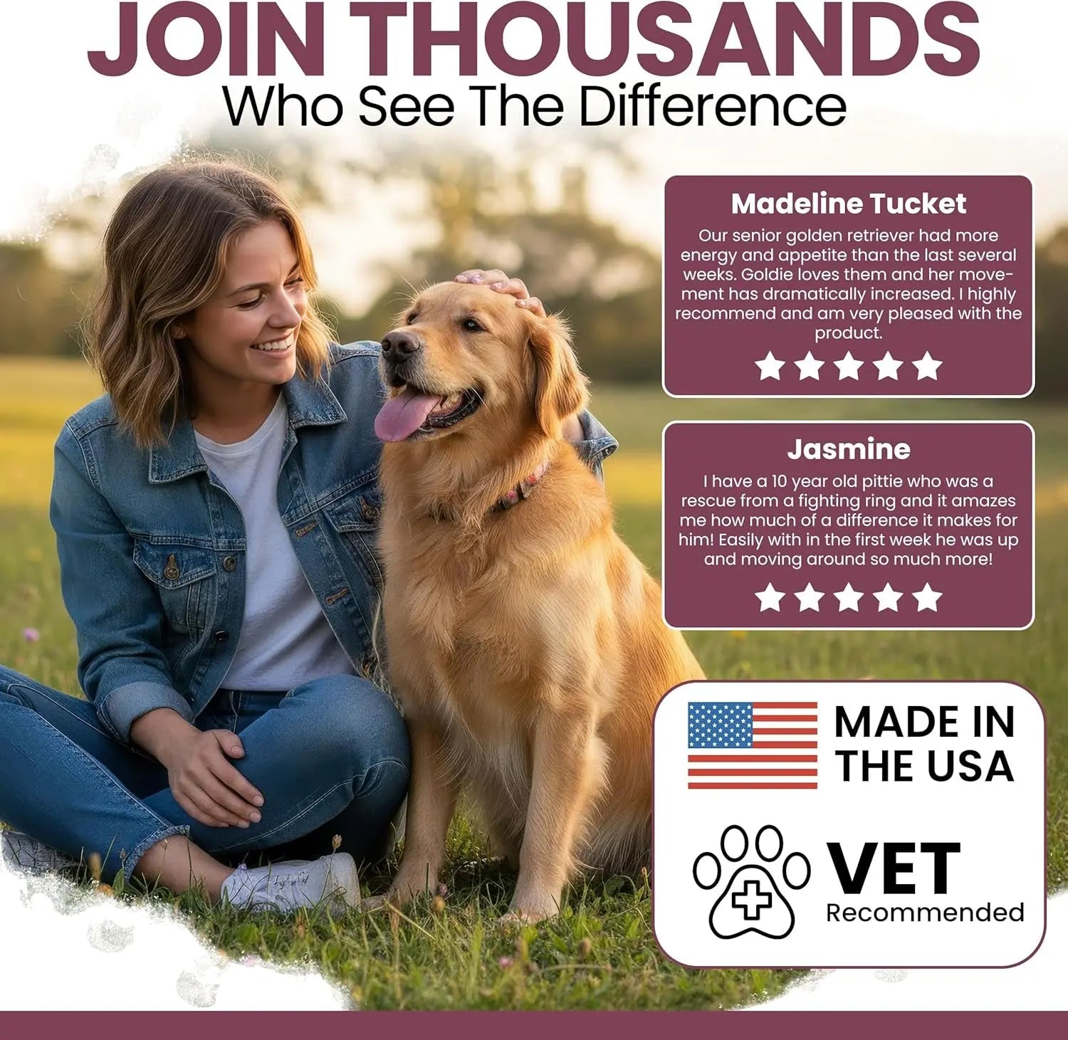 Senior Dog Multivitamin Joint Support Glucosamine Omega Soft Chews 120Ct