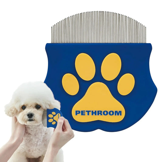 Stainless Steel Pet Eye Comb Tear Stain Remover for Dogs Cats Default Title