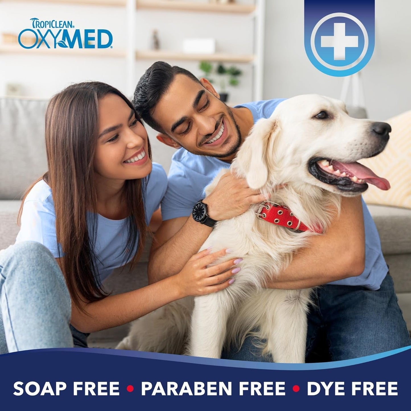 TropiClean OxyMed Medicated Dog & Cat Shampoo Conditioner BundleItchy Skin 20oz
