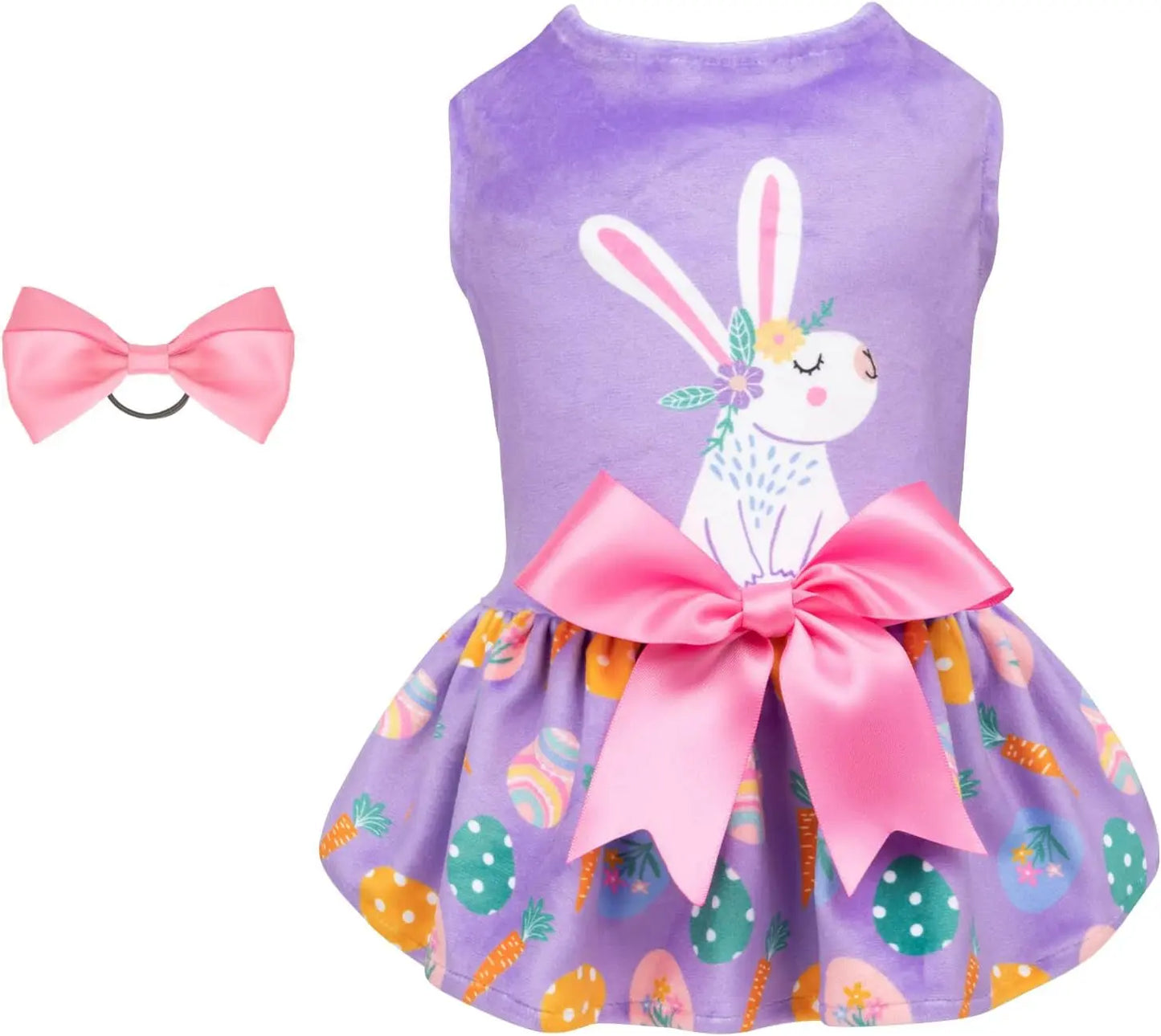 Velvet Dog Birthday and Holiday Dress For Small Dogs Puppy Holiday Skirt XXS–L Rabbiteggs