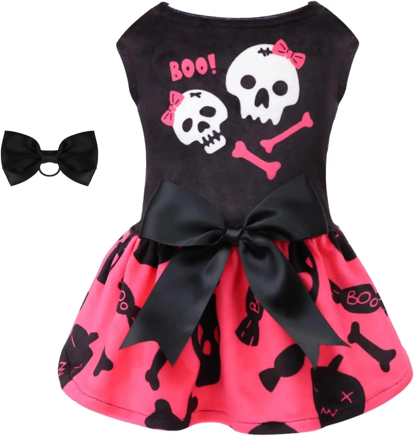 Velvet Dog Birthday and Holiday Dress For Small Dogs Puppy Holiday Skirt XXS–L