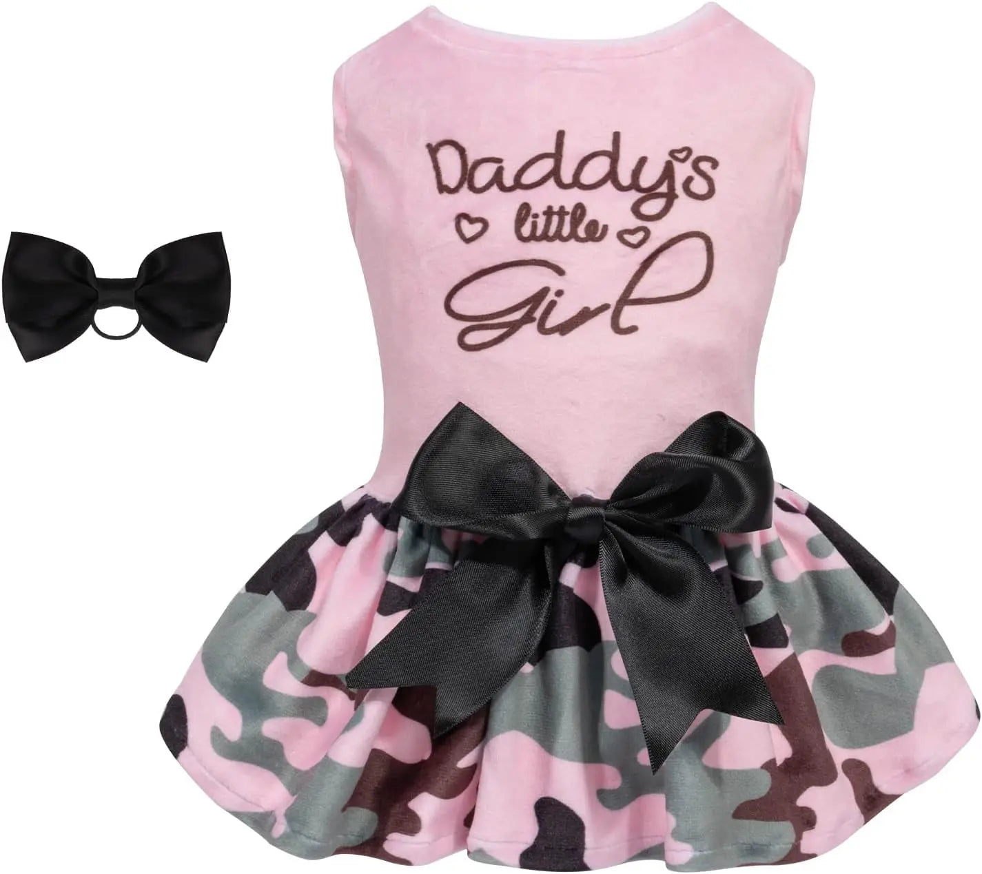 Velvet Dog Birthday and Holiday Dress For Small Dogs Puppy Holiday Skirt XXS–L Daddy'S Little Girl