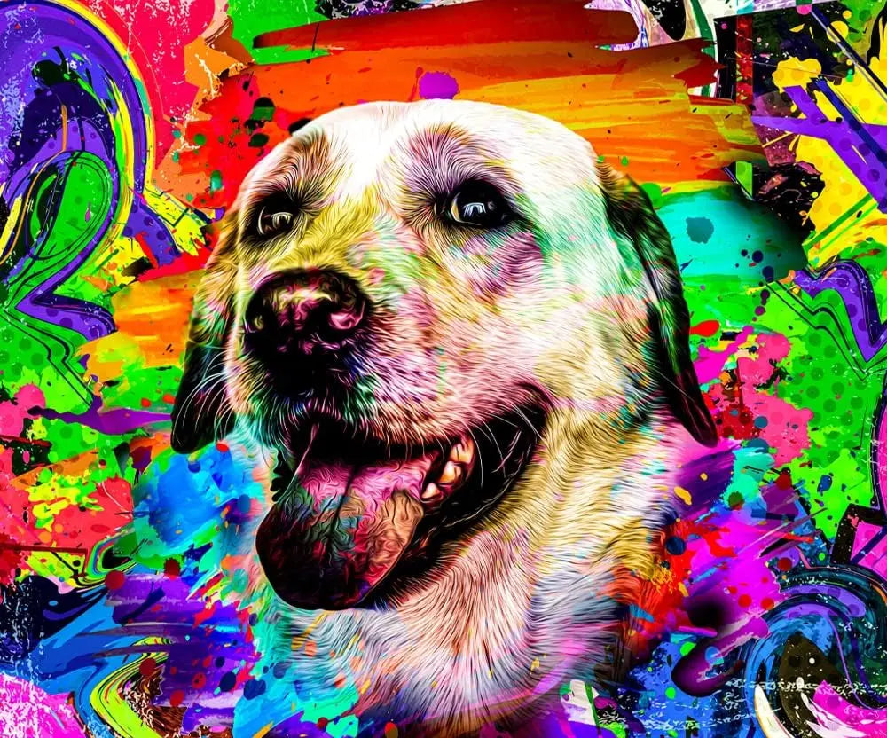 WELYEME Permanent Pet Hair Dye for Dogs, Bright Professional Color Kit