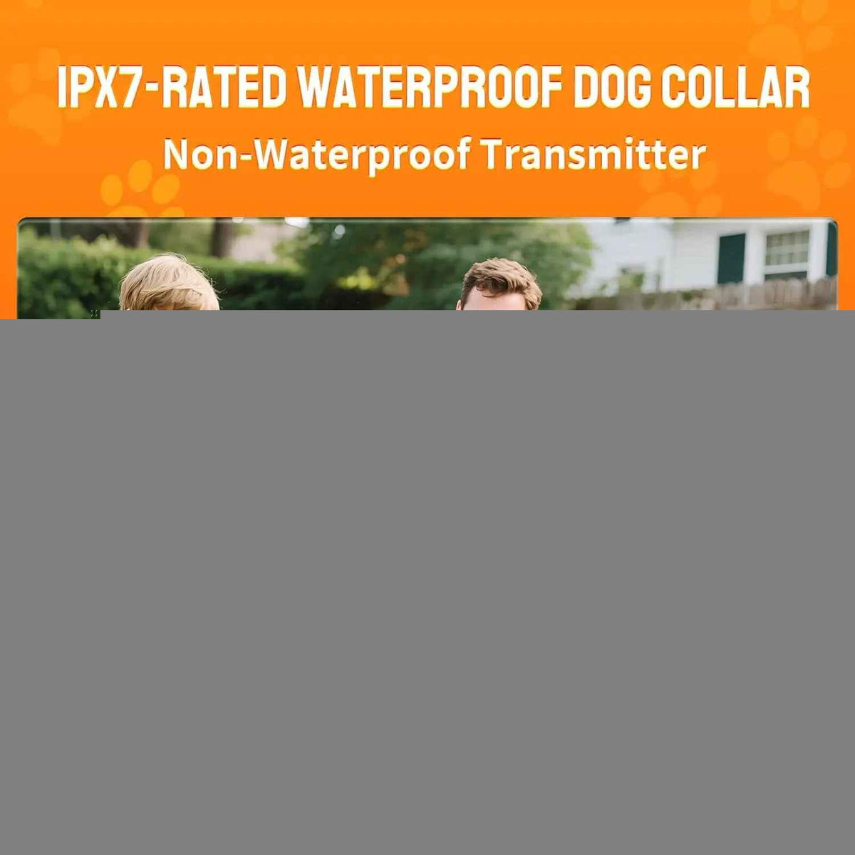 Wireless Dog Fence Radar 3in1 Training No Go Zone Waterproof Collar up to 1 acre