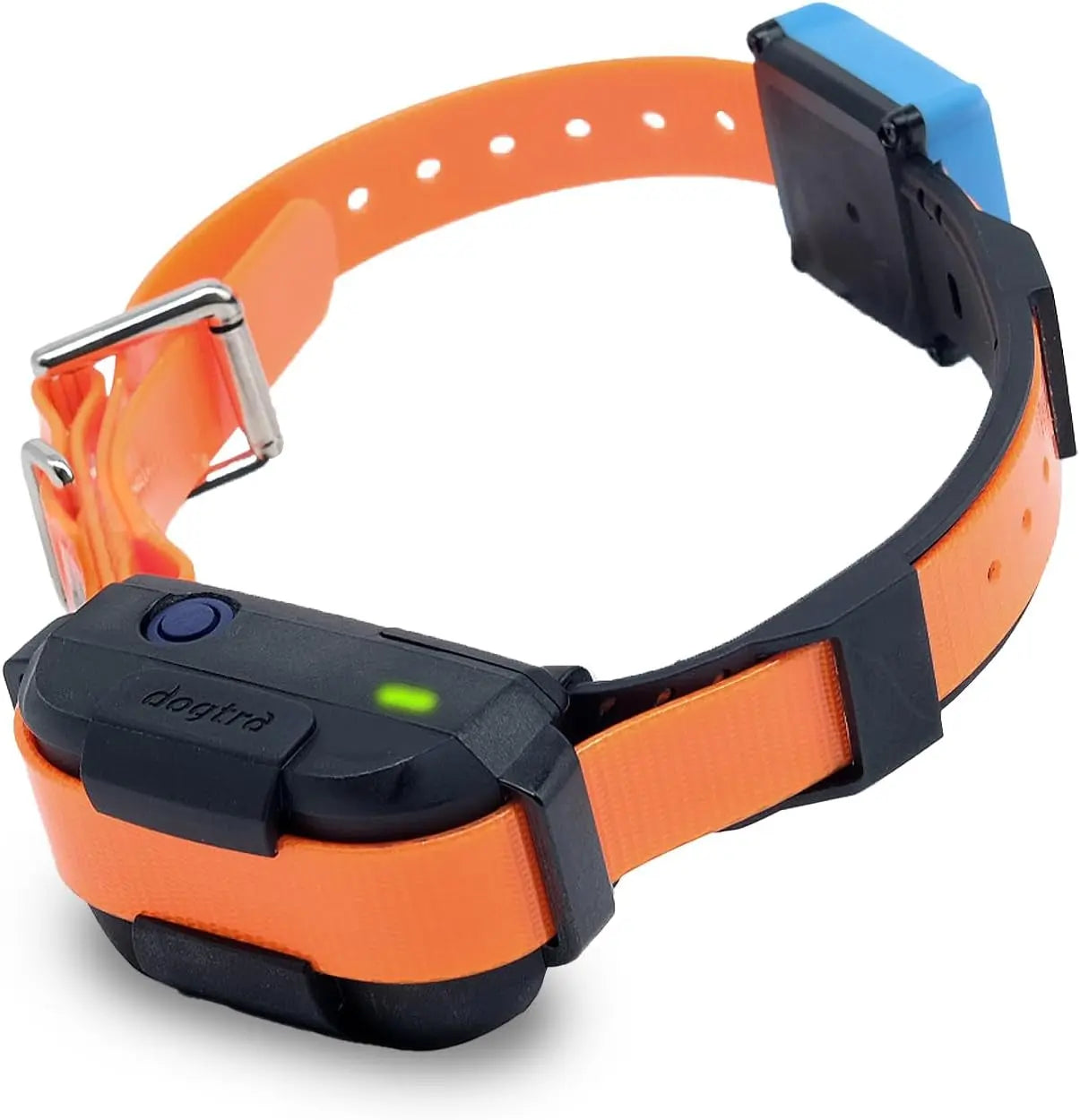 Wireless Dog Fence System No Dig Waterproof Rechargeable 3/4 Acre App Additional Collar Only (Orange)