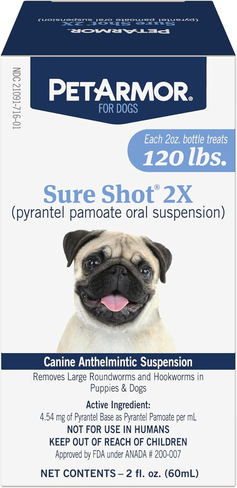 PetArmor Dog Dewormer | 7 Way Chewables & Sure Shot 2X Liquid