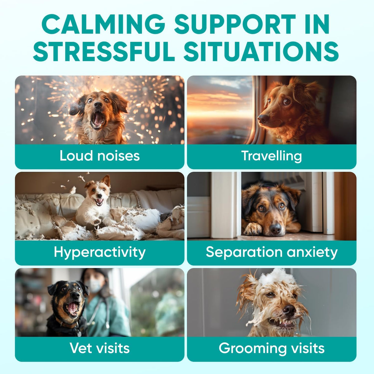 Pawzitive Pets Hemp Calming Chews for Dogs – 4 Options