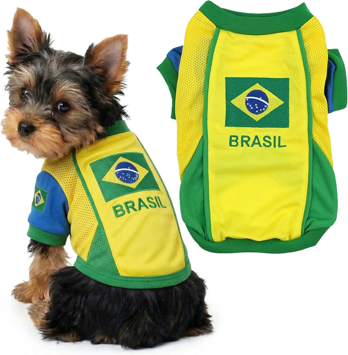 Parisian Pet Soccer Jersey for Dogs – Breathable Mesh Team Jersey, XS–5XL